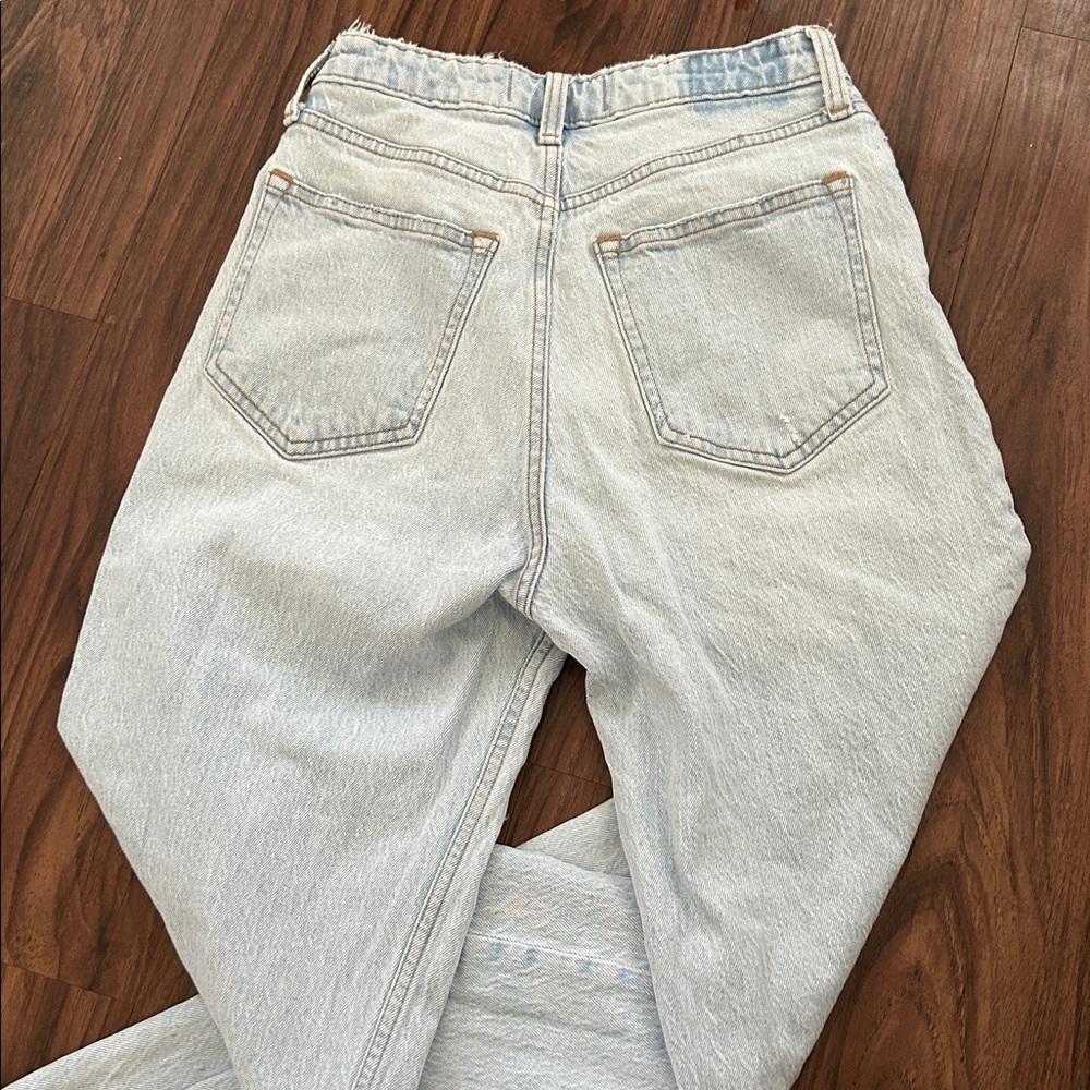 Abercrombie womens 90s relaxed high rise 2r curve love
